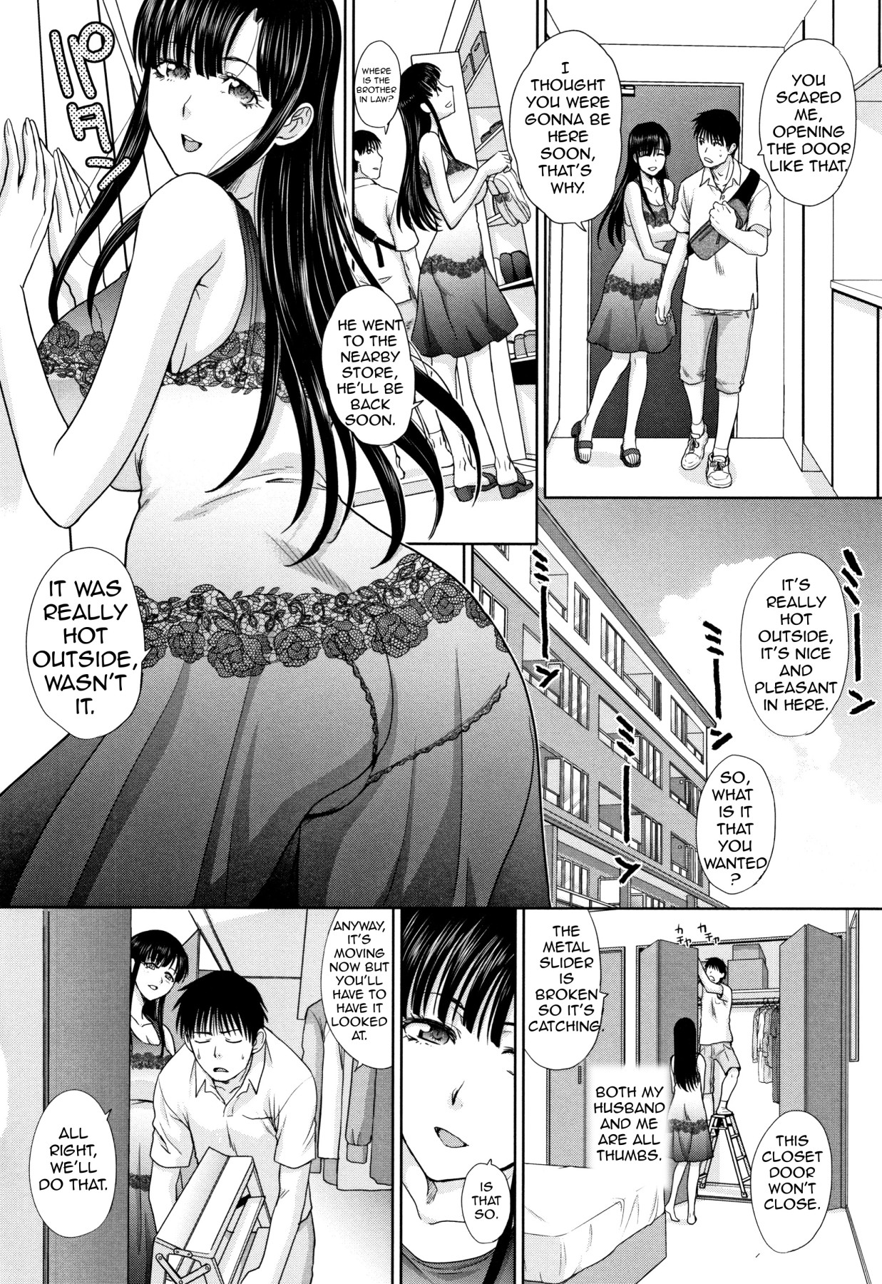 Hentai Manga Comic-Mother and Younger Sister-Read-124